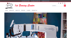 Desktop Screenshot of firstsewingcenter.com